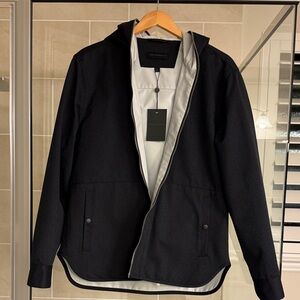 John Varvatos Black Lightweight Jacket